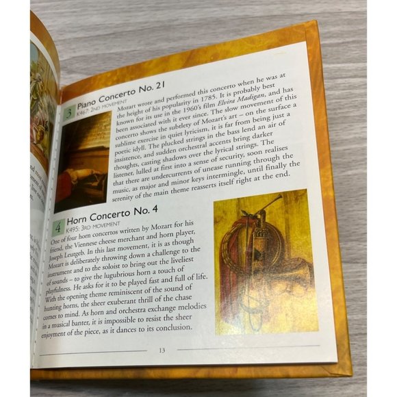 Mozart Classic Composers CD with Book Insert Musical Masterpieces 2005 - Picture 4 of 5